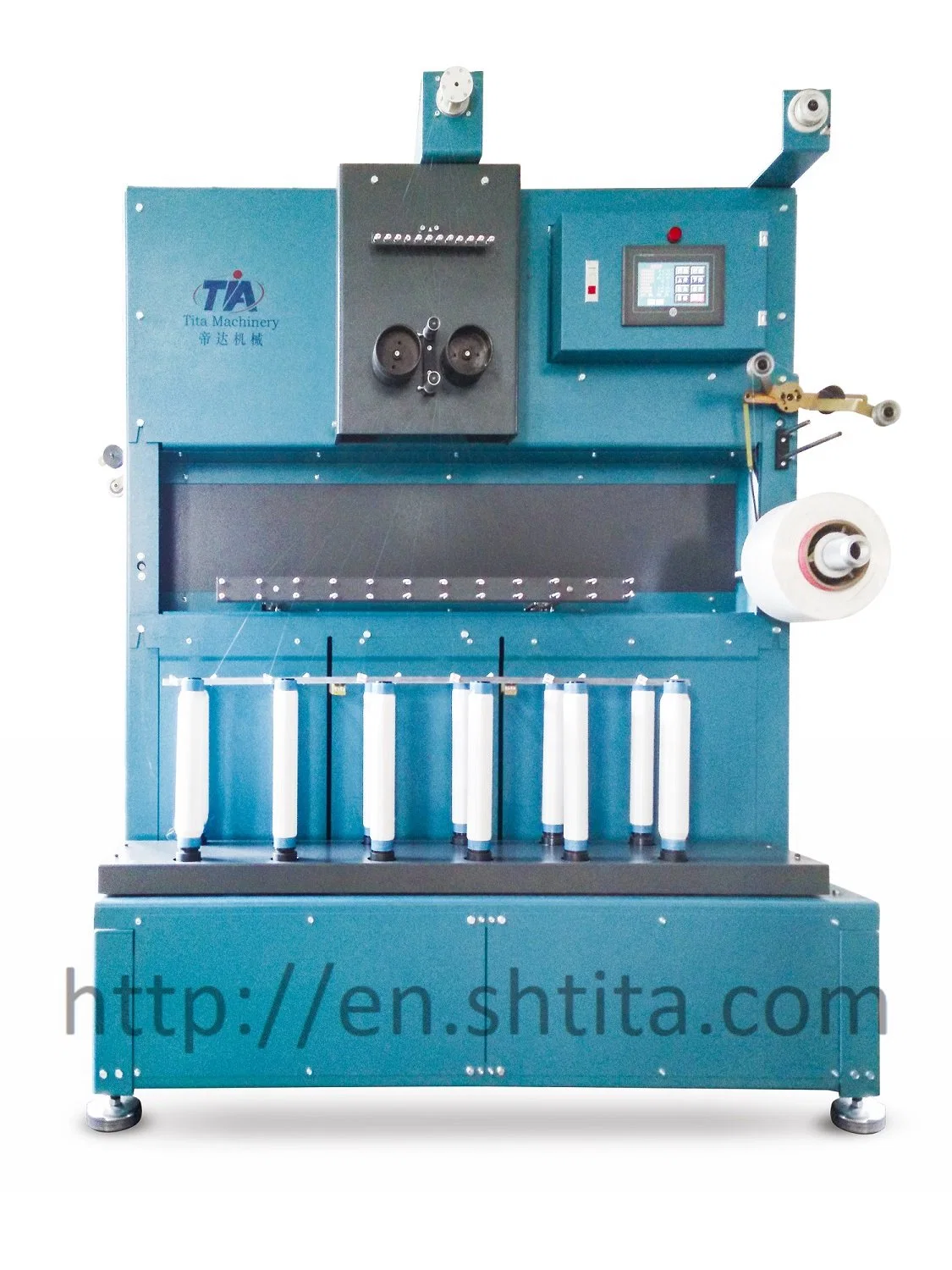 Línea de producción de hilado - máquina de división de hilo materno para POY Hilo FDY