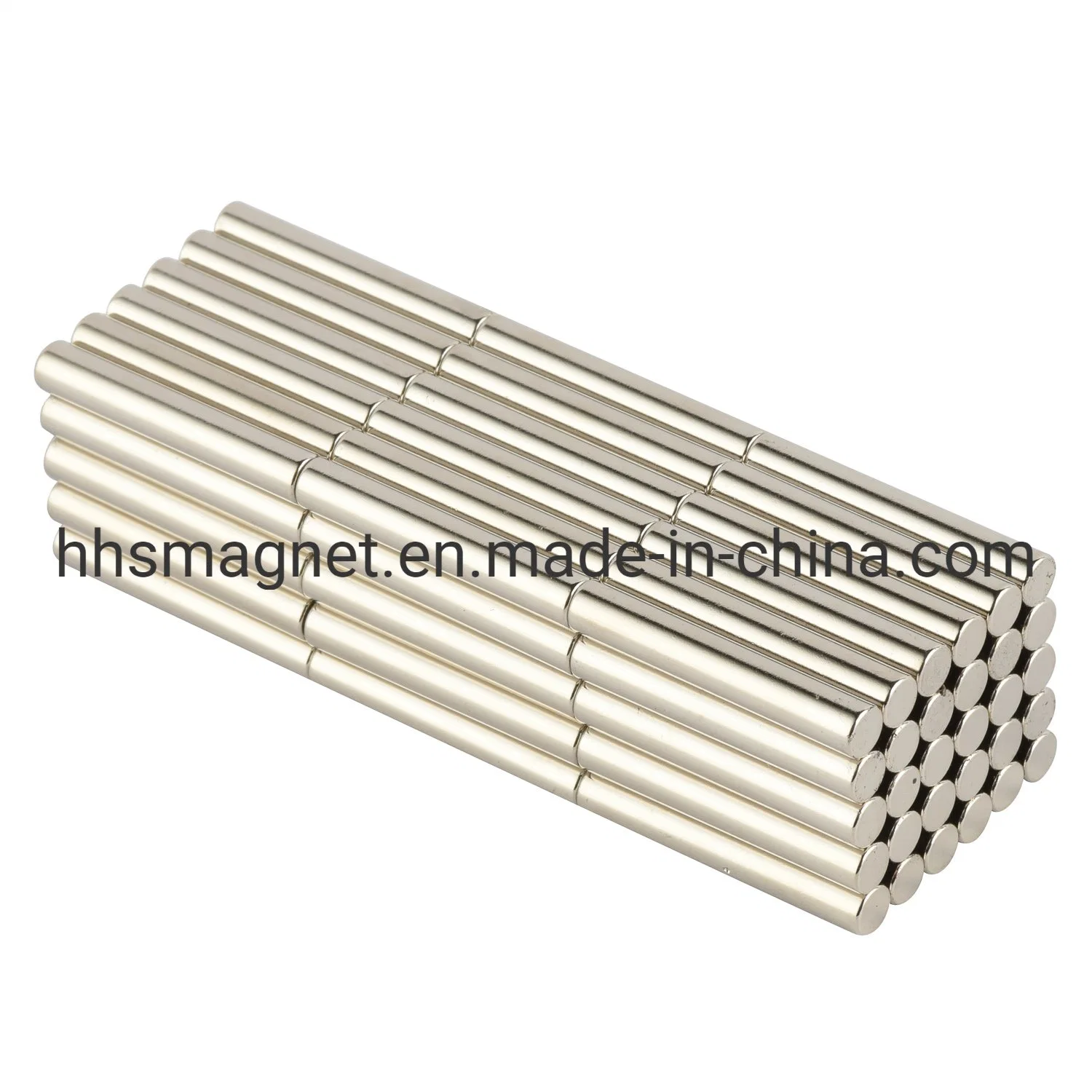 Magnet Permanent Magnet Neodymium Magnet Cylinder Shape with Nickle Coating