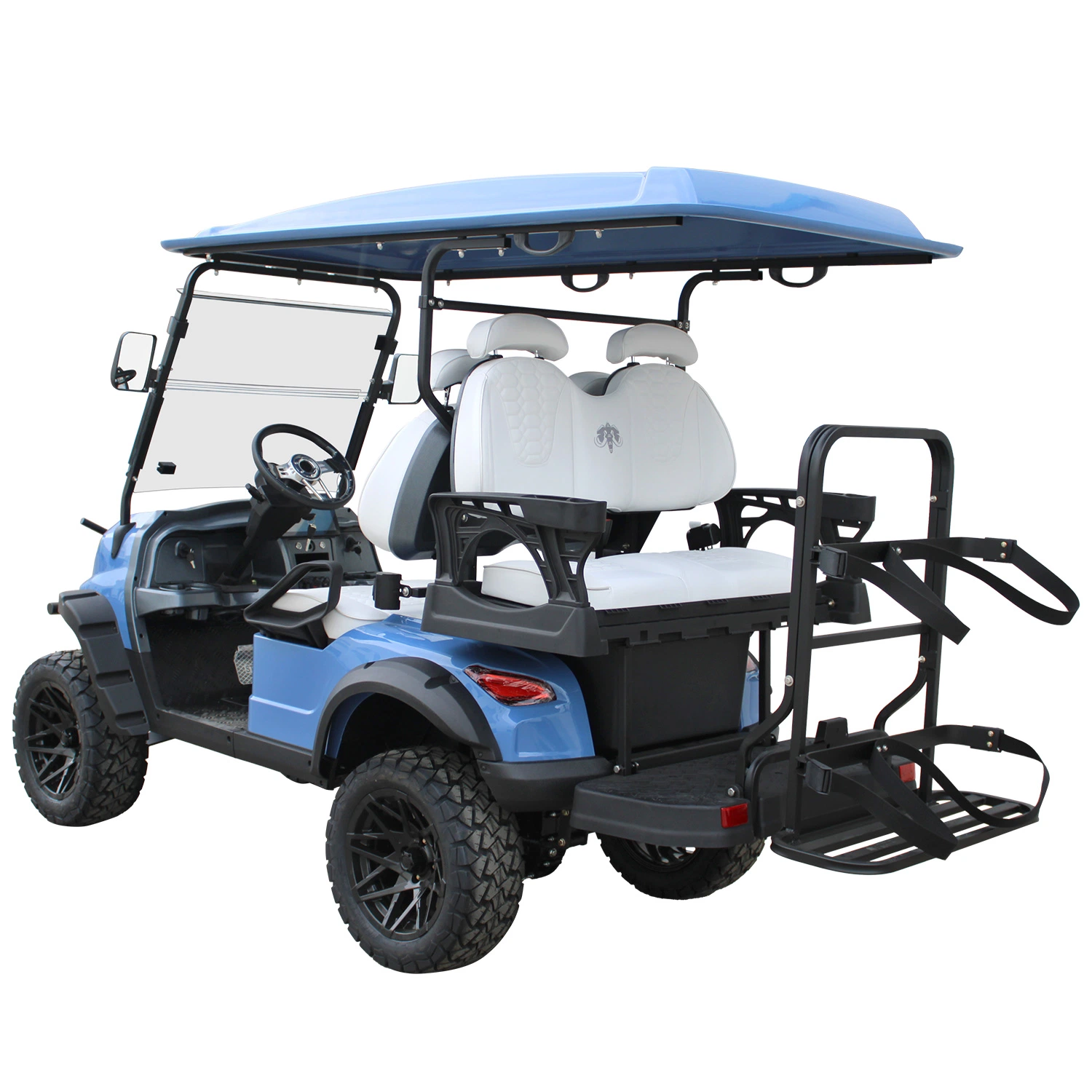 Battery 2+2 Seat Electric Golf Cargo Car Cart