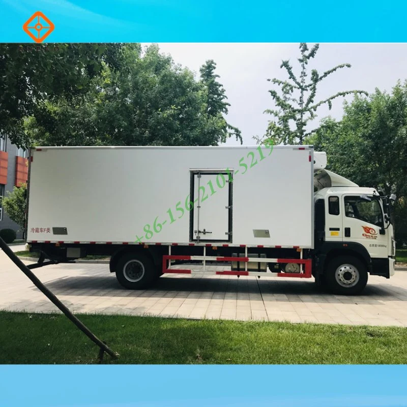 Sinotruk HOWO 4-6tons 6 Wheeler 140HP Refrigerator Van Lorry Truck Freezer Box Truck Cooling Van Truck Refrigerated Box CKD Vehicle for Meat Fish and Vegetable