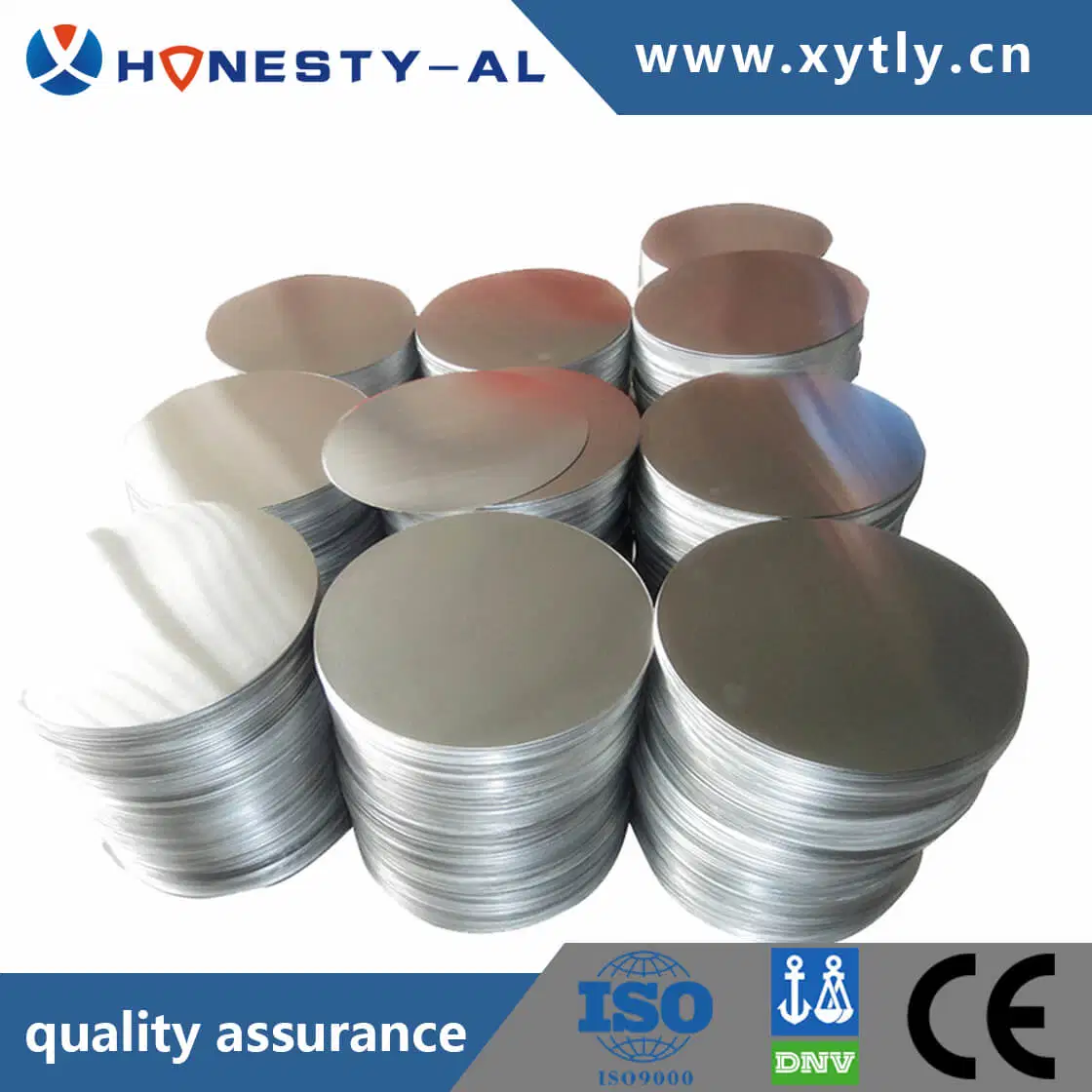 Honesty-Al Aluminum Circle 1050 1060 1070 1100 Aluminum Disc Circles for Pot Aluminum Round Sheet for Kitchen Utensils Mold Home Appliance Lamina De Aluminios