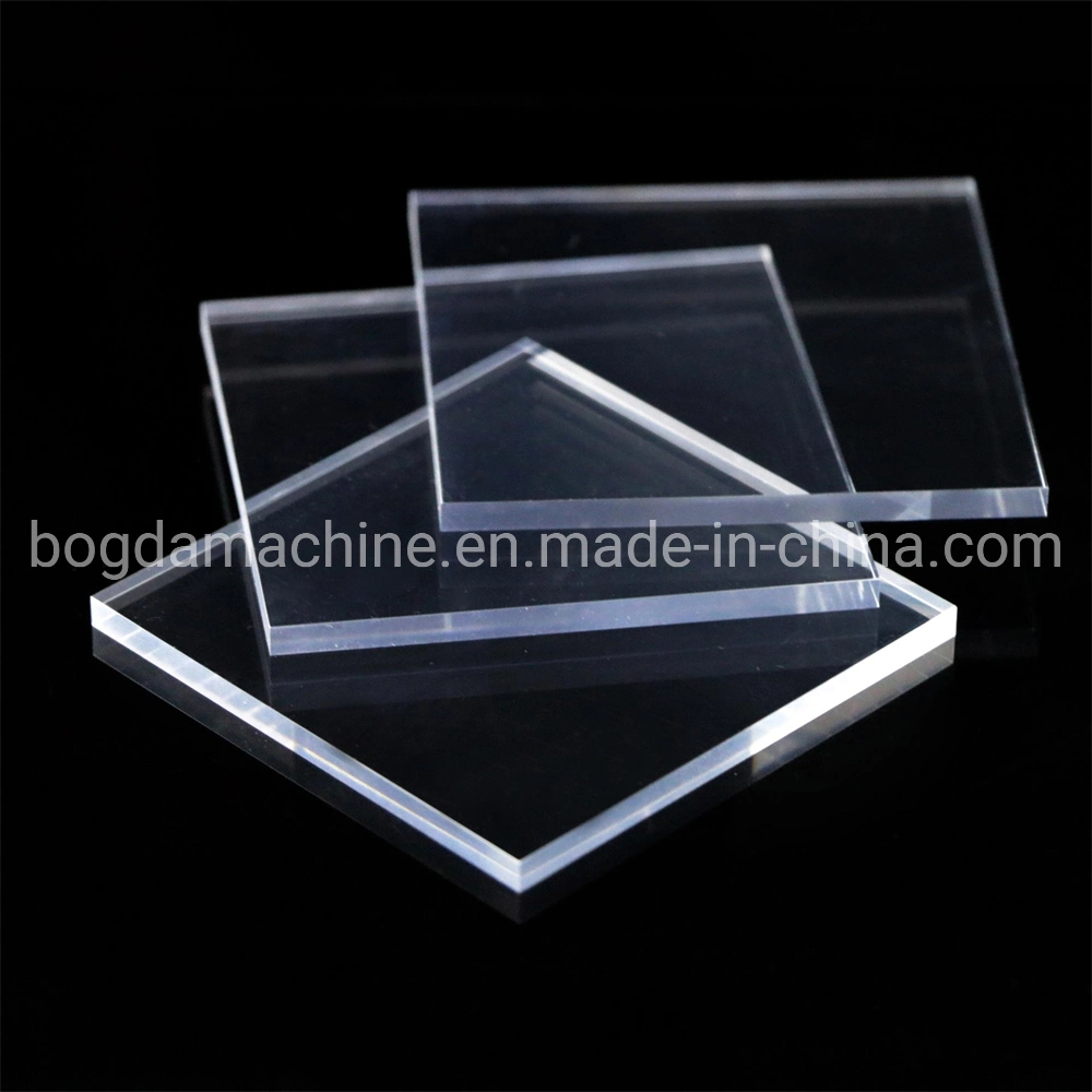 Bogda High Transparent PMMA Plexiglass Board Sheet Extrusion Line Acrylic Panel Extruder Production Making Machine for Advertising Decoration Lettering Board