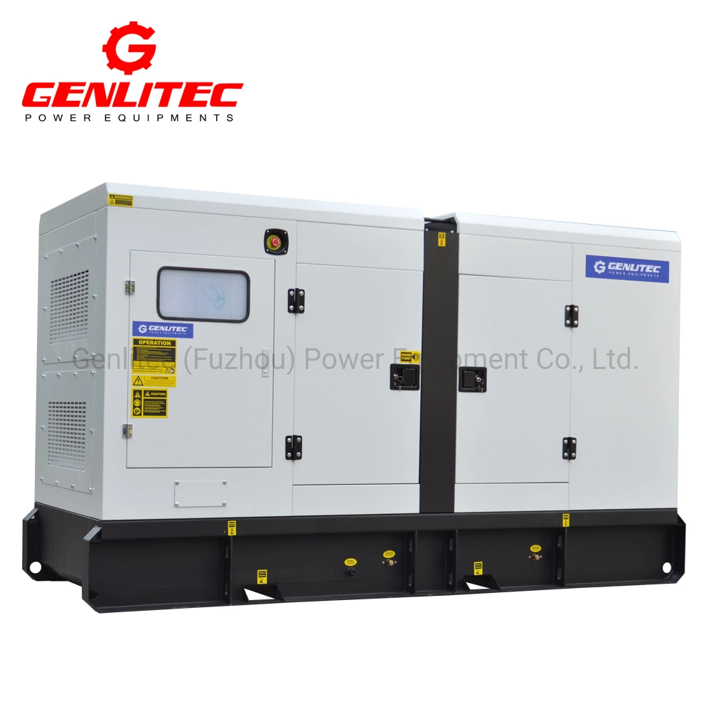 Génératrice électrique industrielle diesel Genlitec Power 5kVA-2500kVA ouverte/silencieuse/remorque, alimentée par Cummins/Perkins/Deutz/Doosan/Yuchai/Kubota/Ricardo