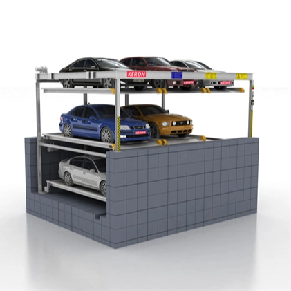 Factory Price Vehicle Identification Smart Vertical Lifting Parking System