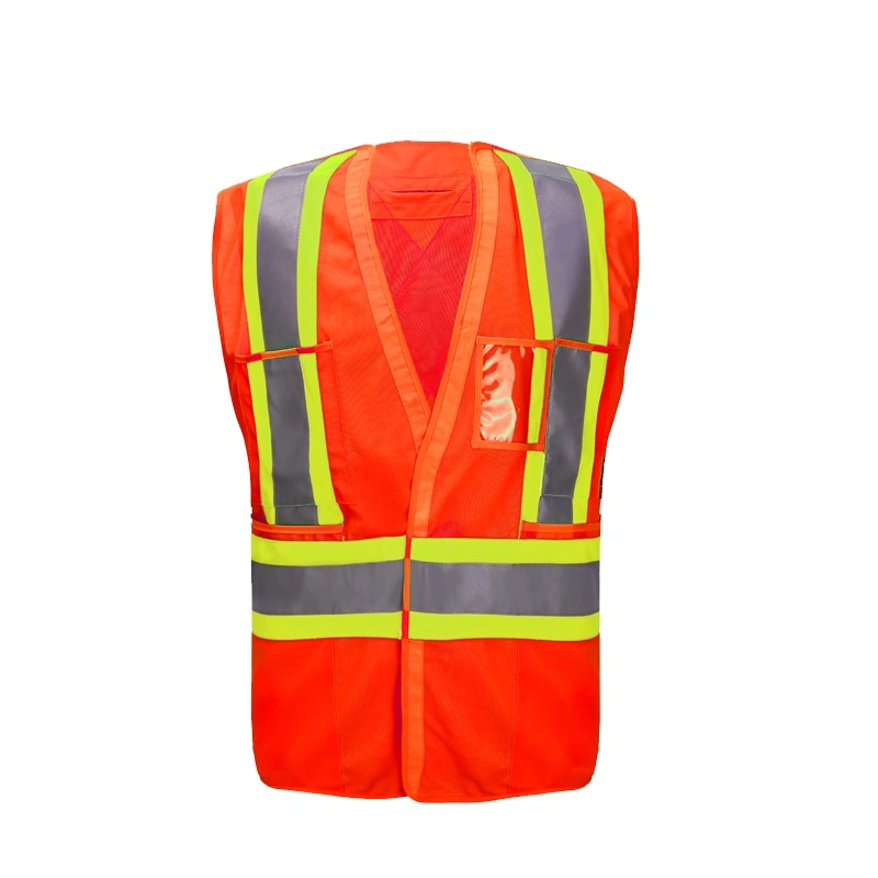 Hi Viz Reflective Running Safety Vest Construction Gear Protective Wear