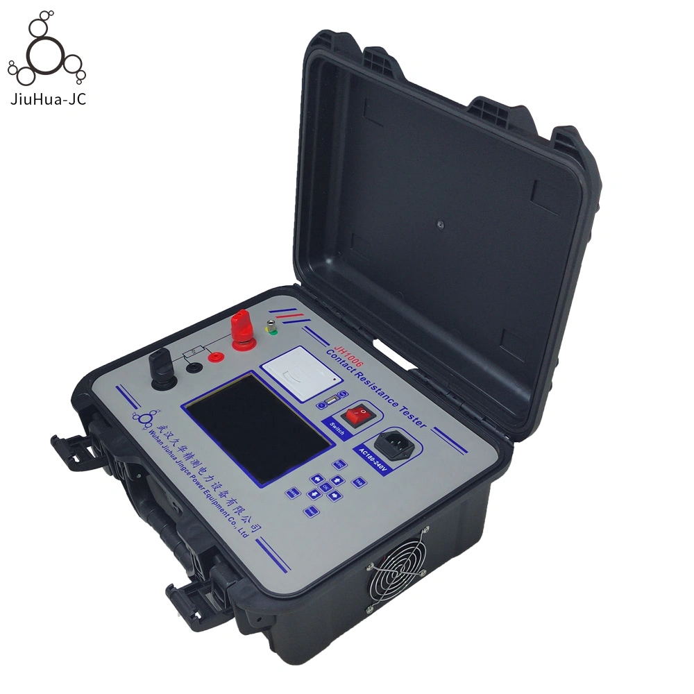 Jh1006b Circuit Breaker Testing Machine Contact Resistance Tester 200A Micro Ohm Meter