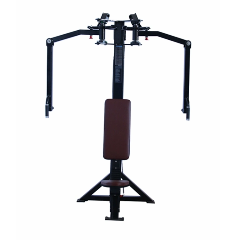 Hinterer Schelm / Brustfliegen Brustpresse Maschine im Fitnessstudio Ausrüstung