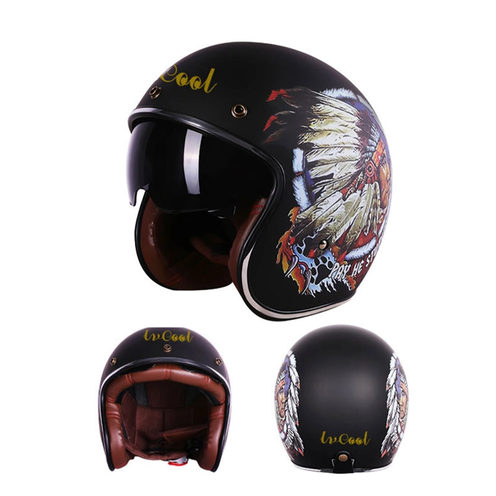 Motor Bike 3/4 Riding for Harley Davidson Motorcycle Accessories Helmets