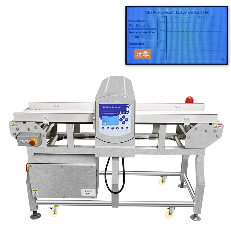 High Sensitivity Best Price High Accuracy Food Metal Detector Machine