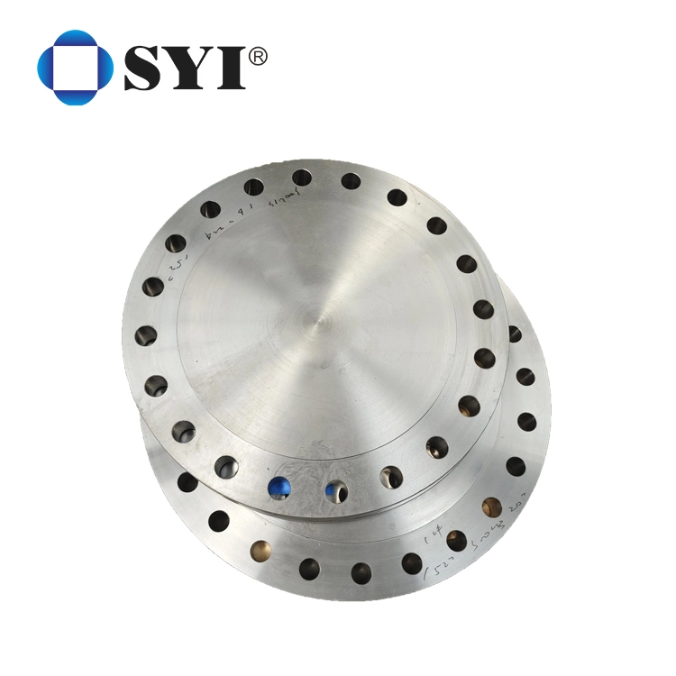 Syi JIS Carbon Stainless Steel Bl RF Forged Blind Plate Flange Manufacturers