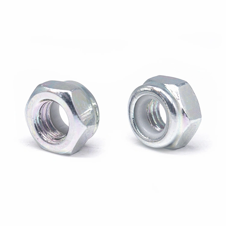 Factory Direct Supply Stainless Steel Lock Fastener Hexagon Insert Nut