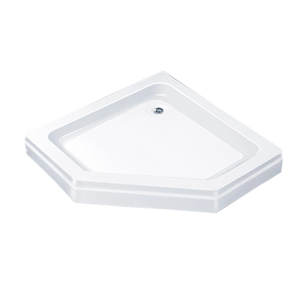 Center Drain Right Corner Anti Slip Shower Tray