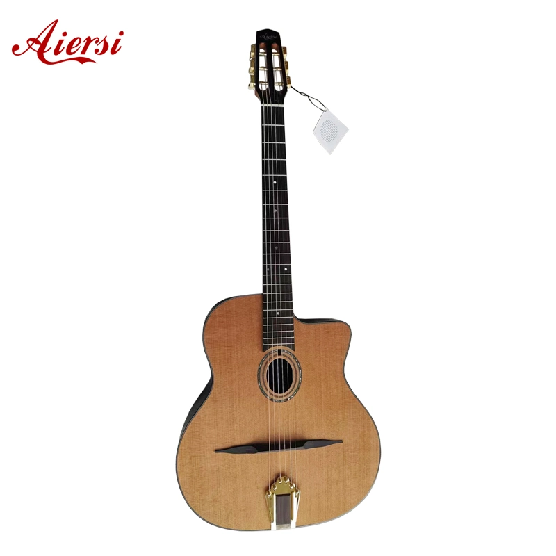 Aiersi Brand Handmade Maccaferri Gypsy Grande Bouche Acoustic Guitar