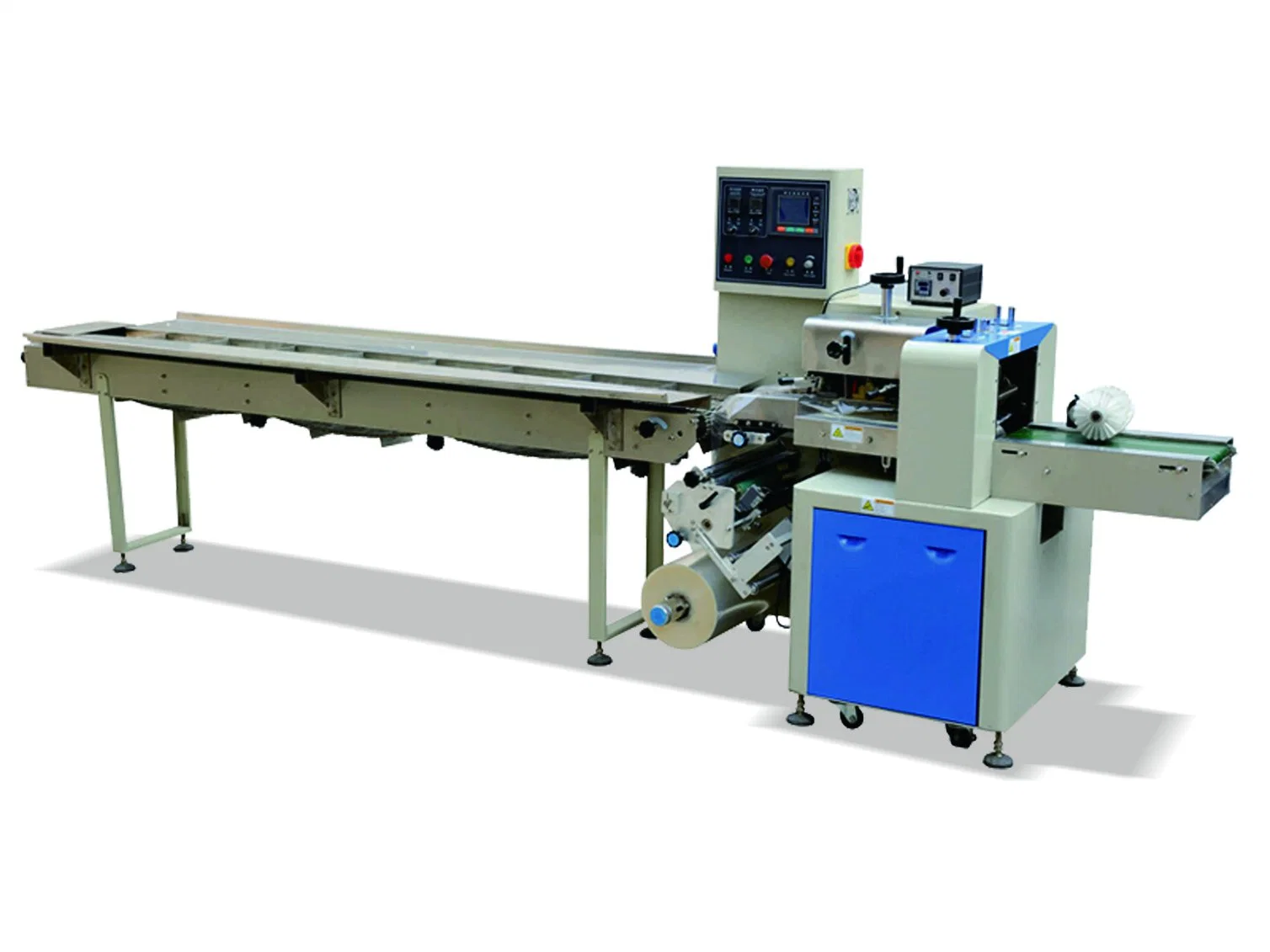 Cereal Bar Peanut Candy Rice Bar Ice Cream Flow Packaging Packing Machinery
