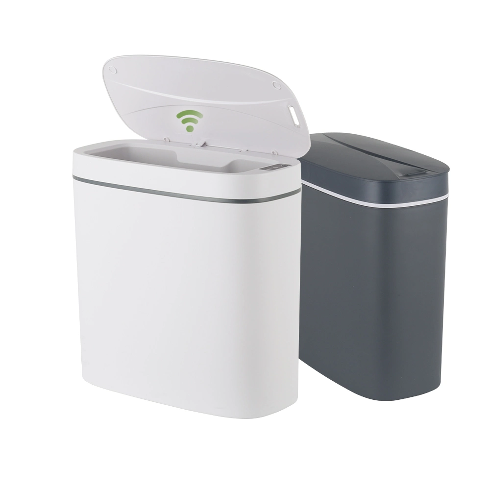 Automatic Motion Sensor Trash Can with Lid Electric Waterproof