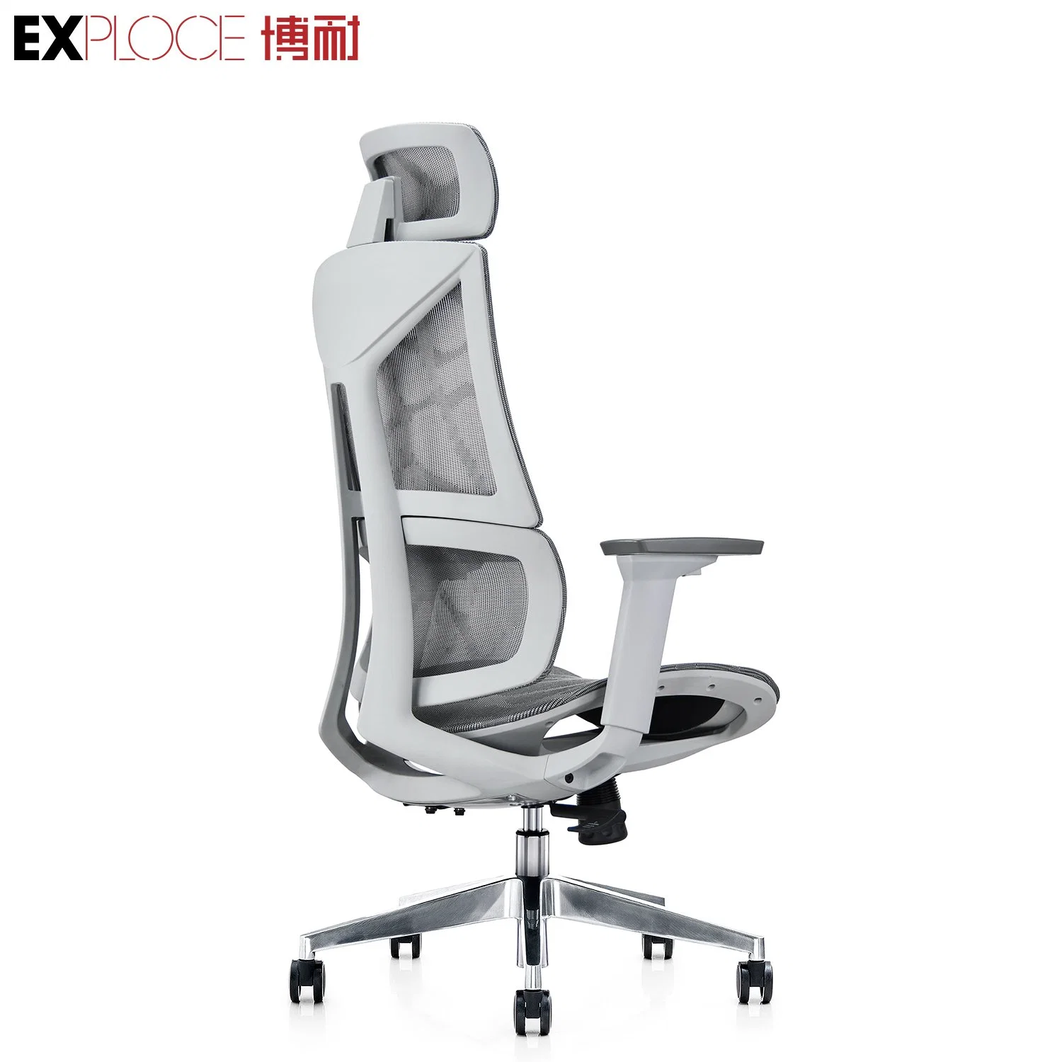 Unfolded Mesh Wholesale/Supplier Market Seating Living Room Meeting Chair Home Furniture in China