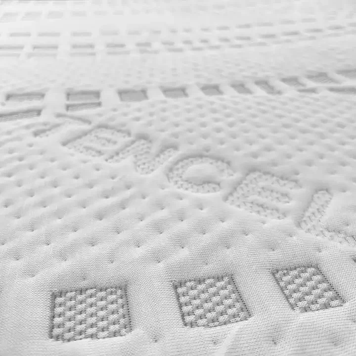 Breathable 100% Organic Cotton Quilted Knit Mattress Fabric for Home Textile Mattress