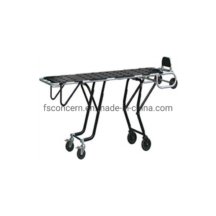 Hospital Corpse Trolley Funeral Supplies Folding Dead Body Transport Stretcher