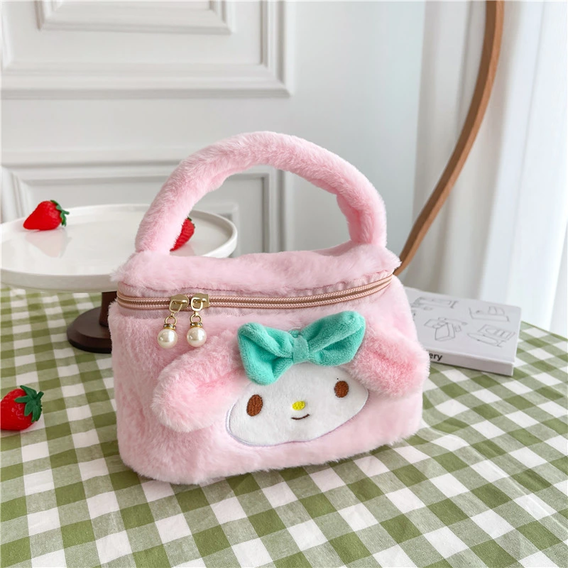 Yugui Dog Series Soft Cute Handbag Storage Makeu
