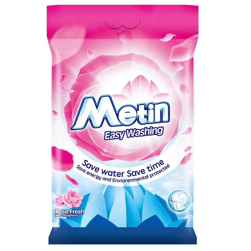 Metin and Snow Concentrated Non-Phosphate Washing Powde Detergent Powder