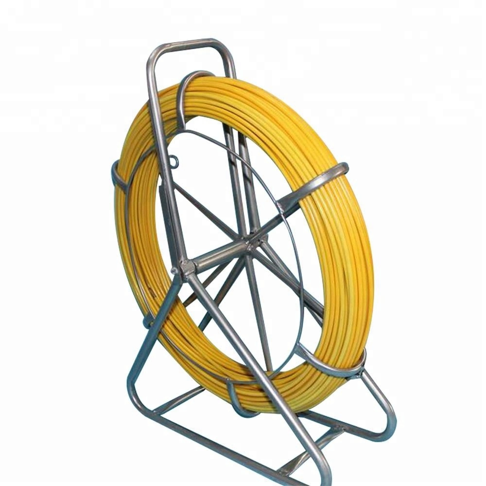 Fiberglass Cable Guide Rodder Fiberglass Cable Duct Rod FRP Pulling Snake Duct Rodder for Construction