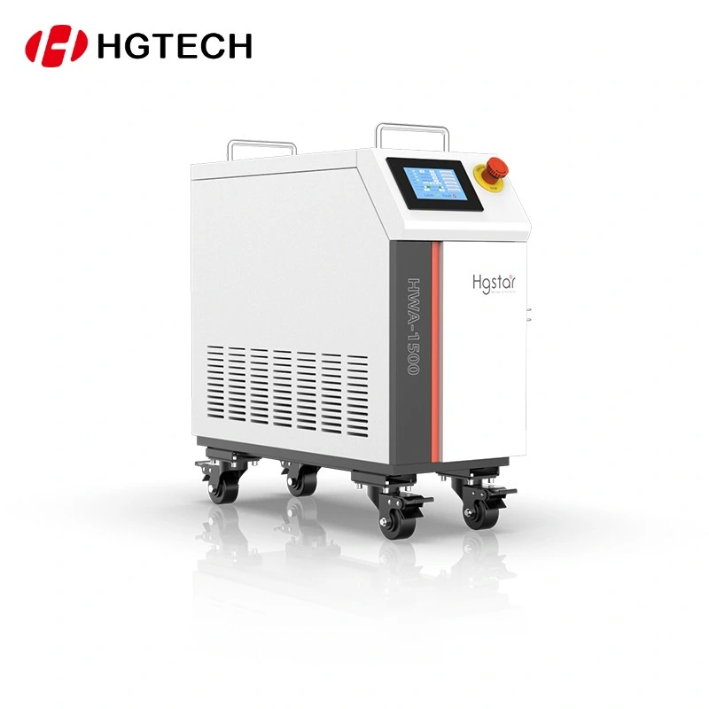 Hgtech Hot Selling High Quality Factory Price Air Cooling Handheld Laser Welder Portable Fiber Laser Welding Machine Price for Mold Industry