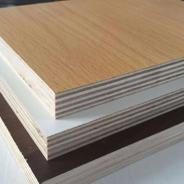 High quality/High cost performance  Melamine Faced Laminated Plywood Sheets Board for Furniture Decoration