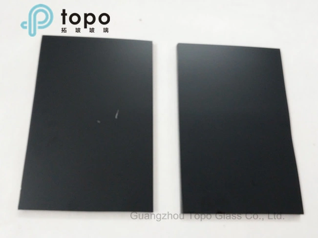 4mm-10mm Tinted Black Float Glass for Table Top, Coffee Table (C-B)