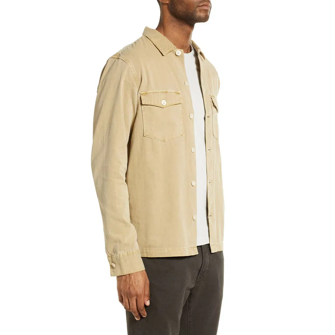 Mens Brushed Jersey Zipper with Pockets Fashion Bomber Jacket