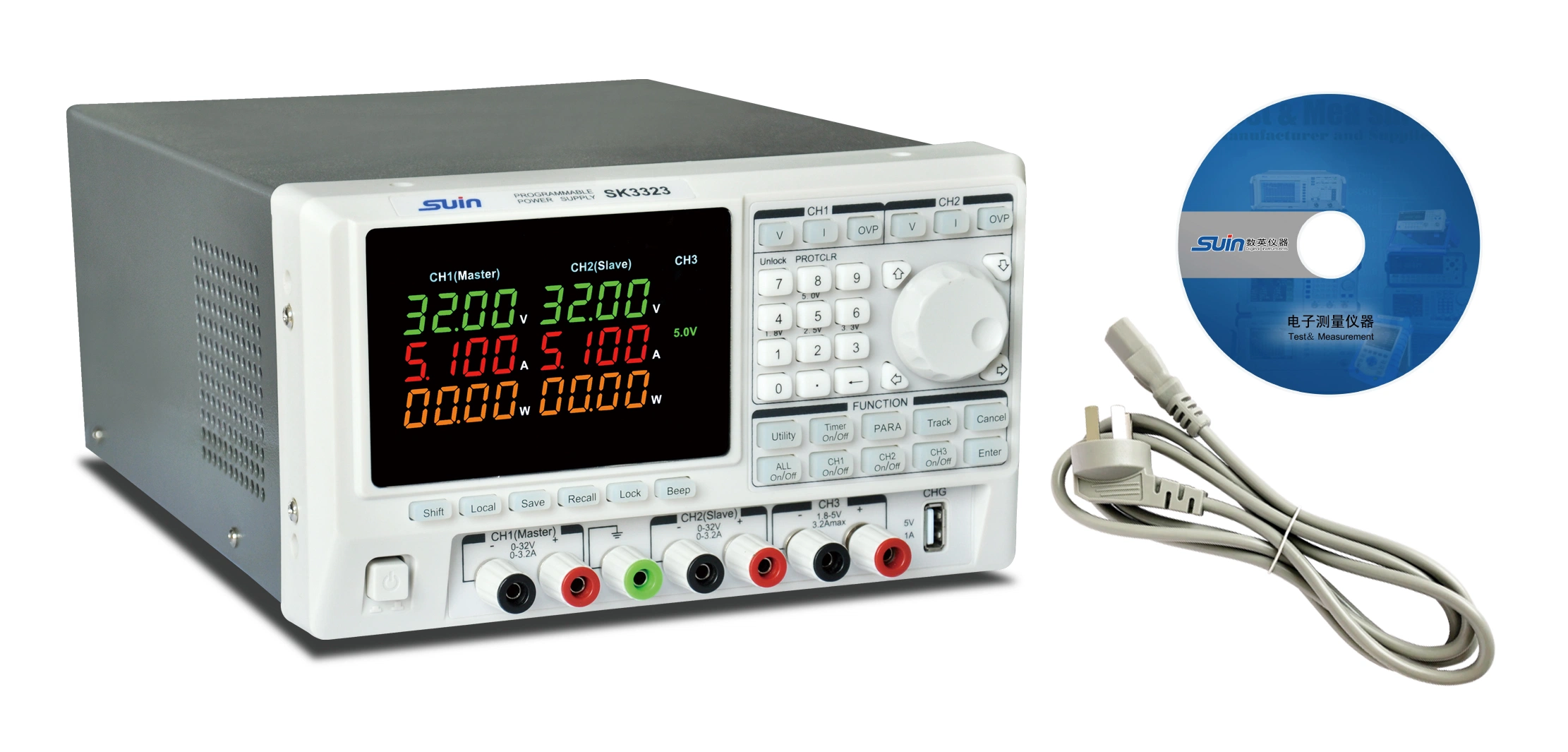 Tipo de banqueta Sk3323/3325/3503 Fuente de Alimentación DC Programable con el estándar de salida de distribución