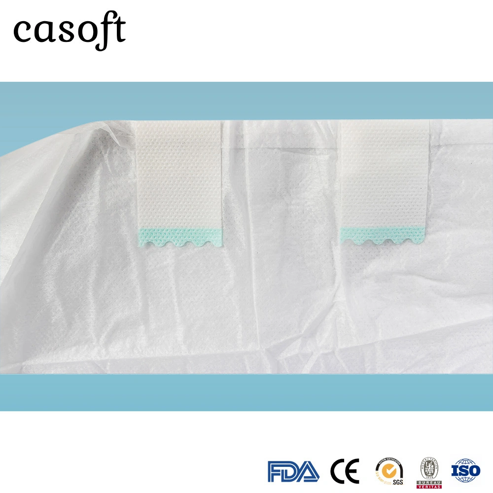 De alta calidad OEM Casoft desechables pañales adulto Unisex con fichas de absorción de la incontinencia moderada pañal adulto toalla sanitaria para Rusia y Estados Unidos y Australia/Brasil