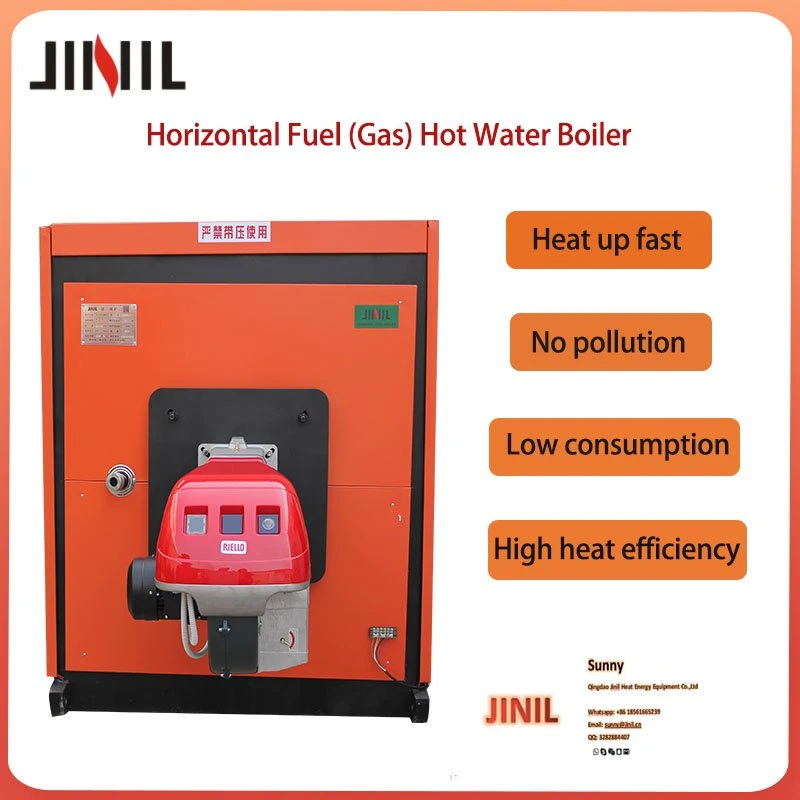 Horizontal Duel Fuel &Gas Steam Boiler/Hot Water Boiler Especially for Food Industries