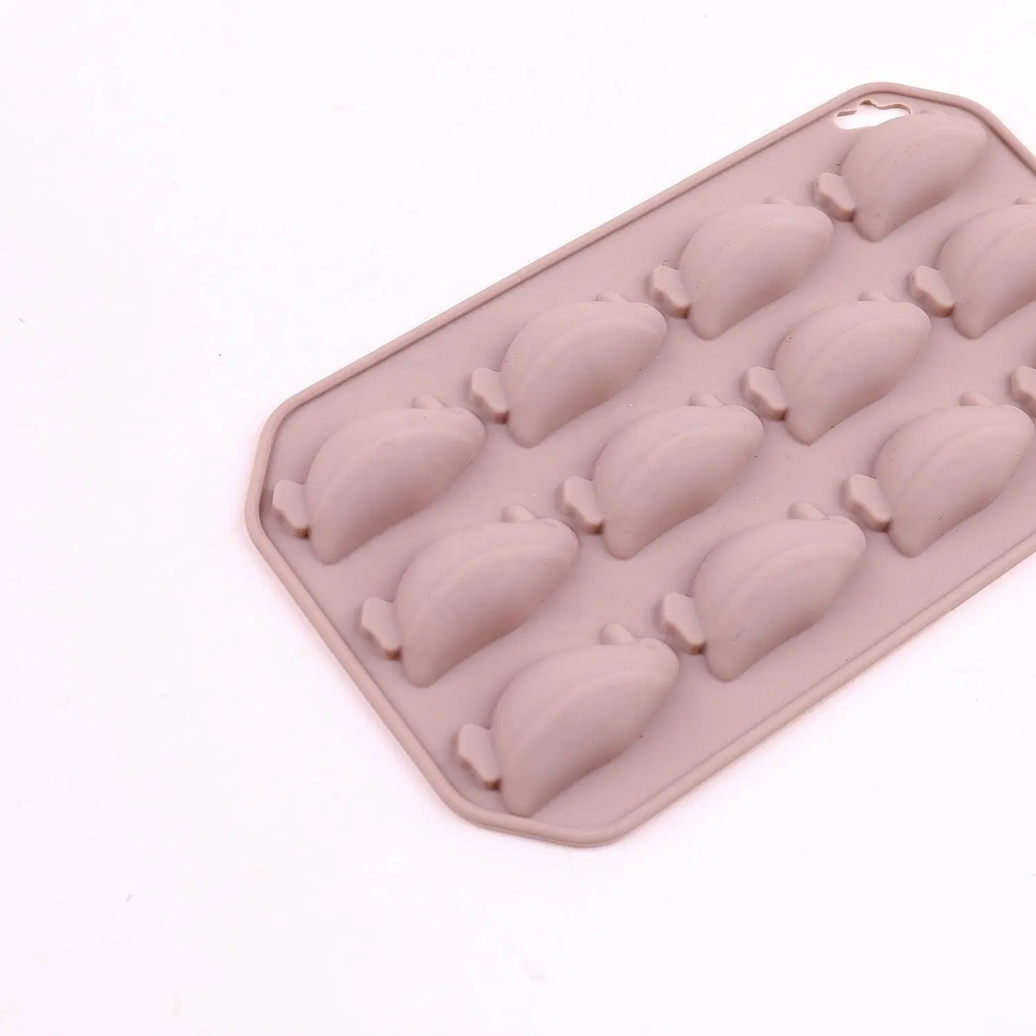 Custom Polar Bear Penguin No Spill 12 Cavity Silicone Fastener Ice Tray Mold Frozen Cube Form Box