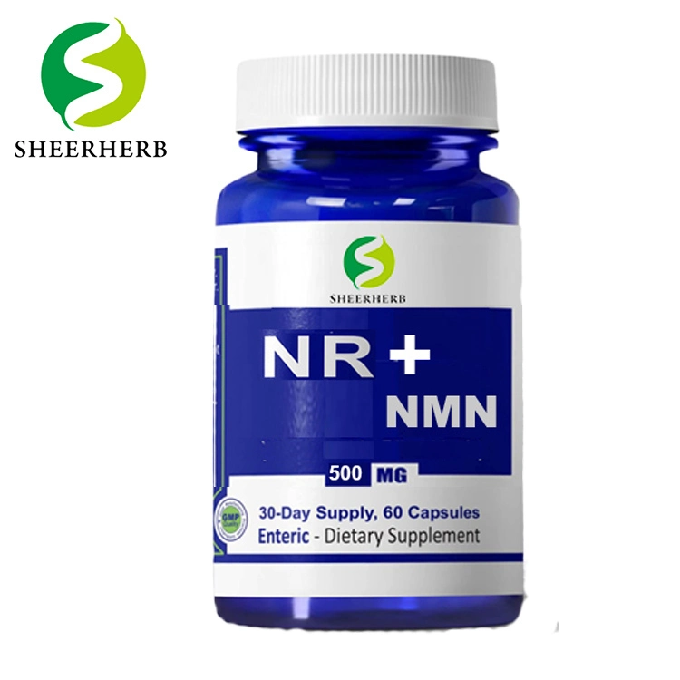 Etiqueta Privada de la nicotinamida Riboside OEM (NR) y la nicotinamida Mononucleotide (NMN) 500mg cápsulas vegetales