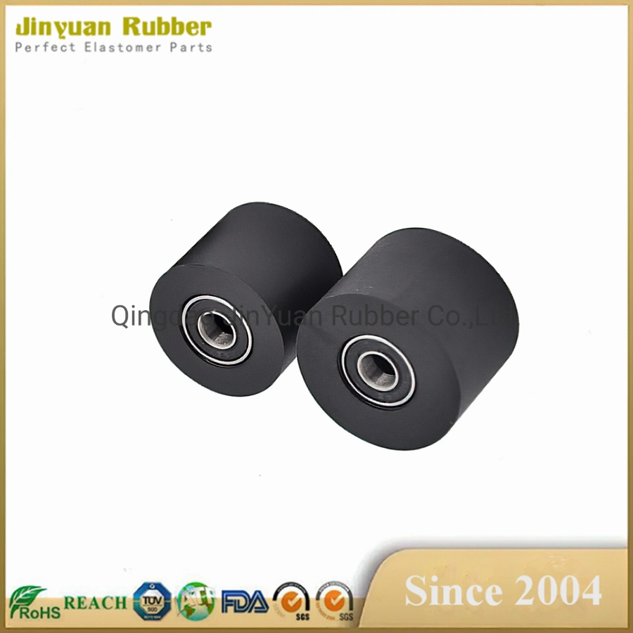 OEM Custom Nylon Polyurethane Paint Roller Silicone Rubber Wear Resist PU Conveyor Roller