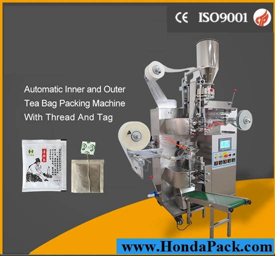 Ultrasonic Ginseng Tea Bag Packaging Machine with Outer Envelope