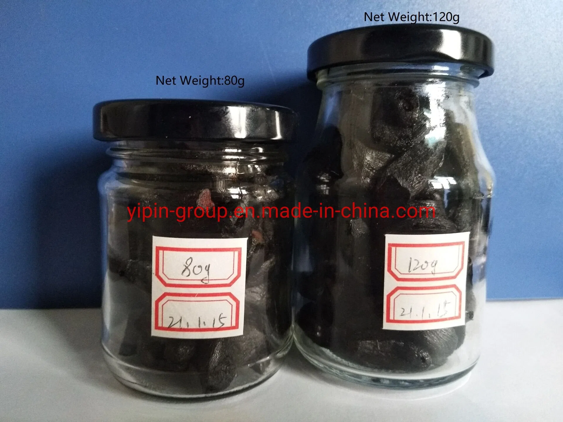 Professional Top Quality Black Garlic Export Jarred Black Garlic Cloves Ready to Eat Chinese Black Garlic