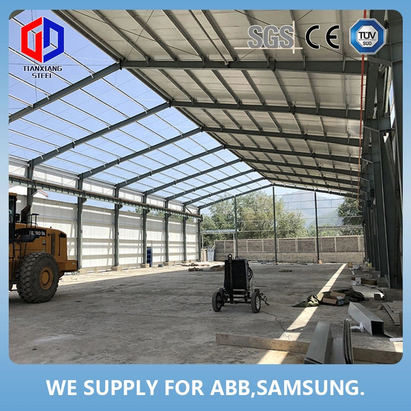 Hot DIP Galvanized Steel Structure Mining Warehouse Arch Steel Space Frame