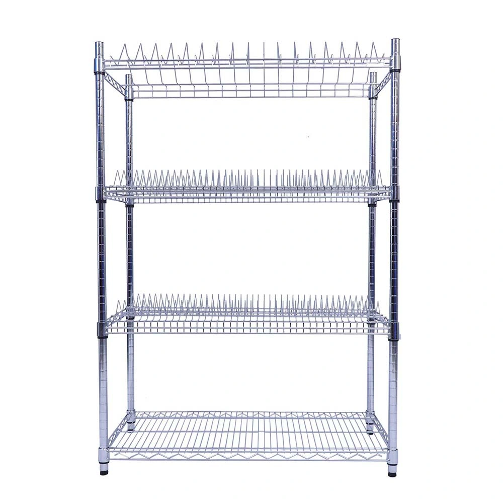 ESD SMT Reel Trolley Wire Shelving Unit with Wheels