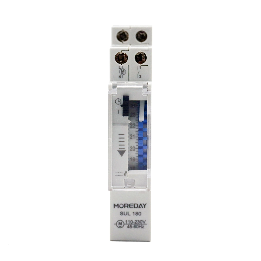 Tb45 Tb180 DIN Rail 17.5mm Width Mechanical Timer Switch 96 Times on/off Per Day Time Set Range 15 Mins Timer 110V 220V