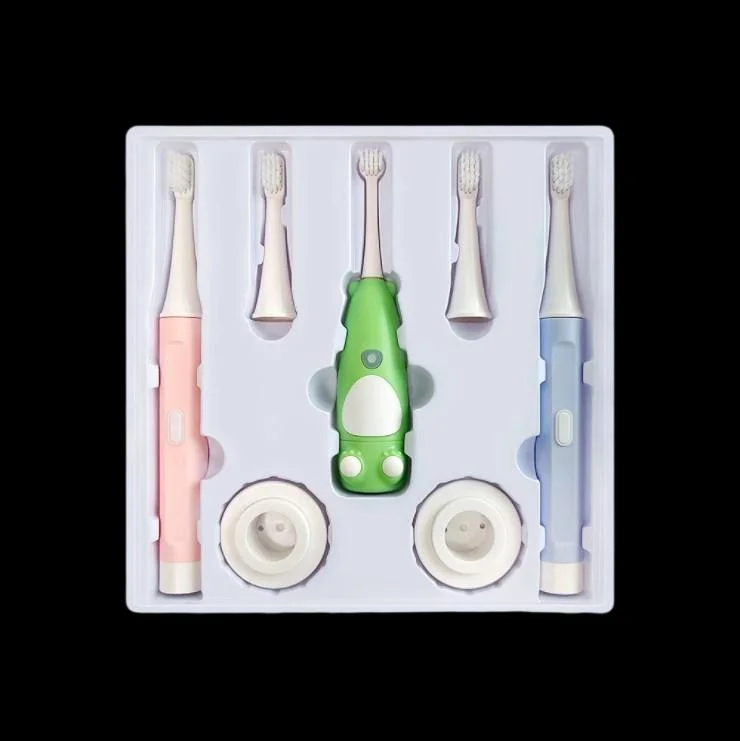 Embalagem interior para embalagem em embalagem blister em plástico PVC/PS personalizada para eletricidade Escova de dentes