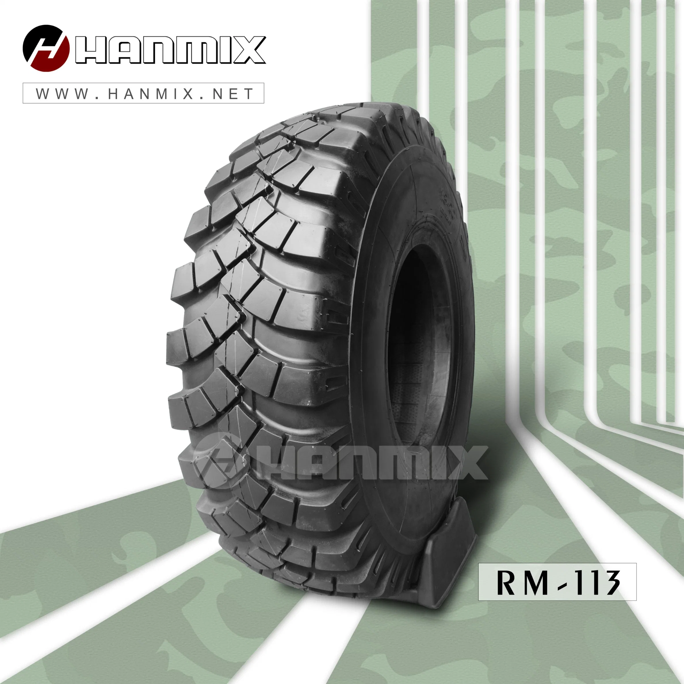 Neumático militar Hanmix camión radial camión neumático pesado camión ligero Neumático Cross Country neumático 13-20