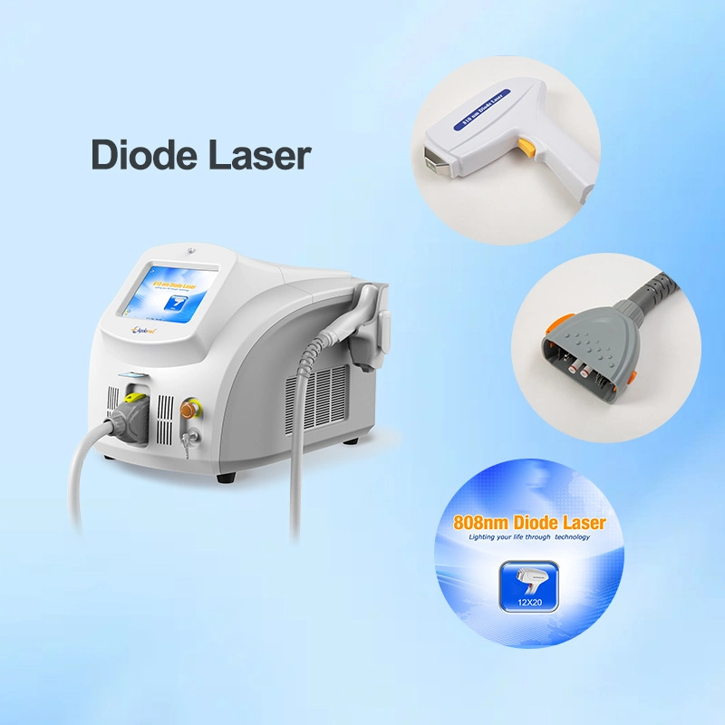 Medical Aprovado pela CE tratamento seguro e eficaz dispositivo de remoção de pêlos a laser de diodo