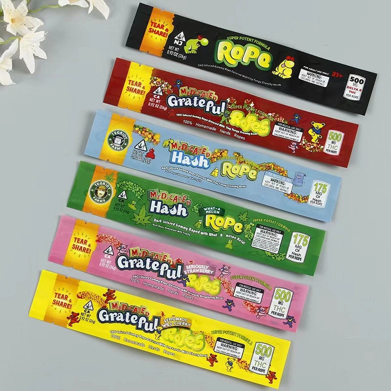 Promoción bajo Precio Embalaje de Alimentos Flat Gusset a prueba de olor metálico Niño resistente cigarrillos con malezas Flor Bolsa de fruta