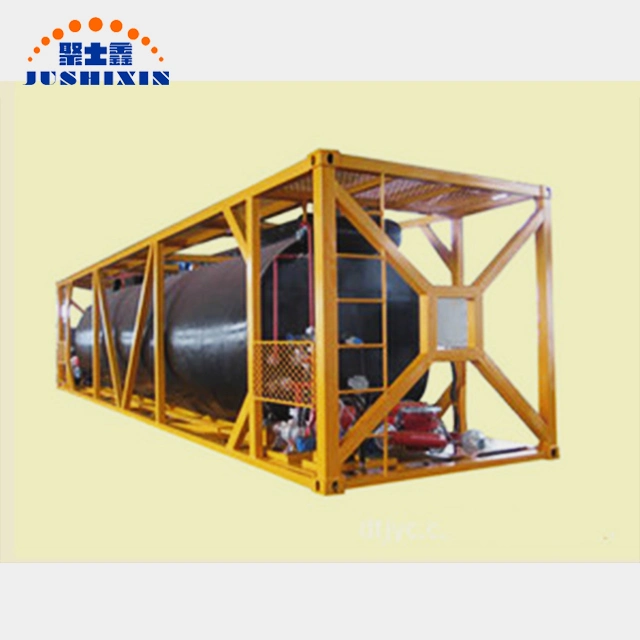 ISO Standard Bitumen Asphalt ISO Tank Container for Liquid Transport