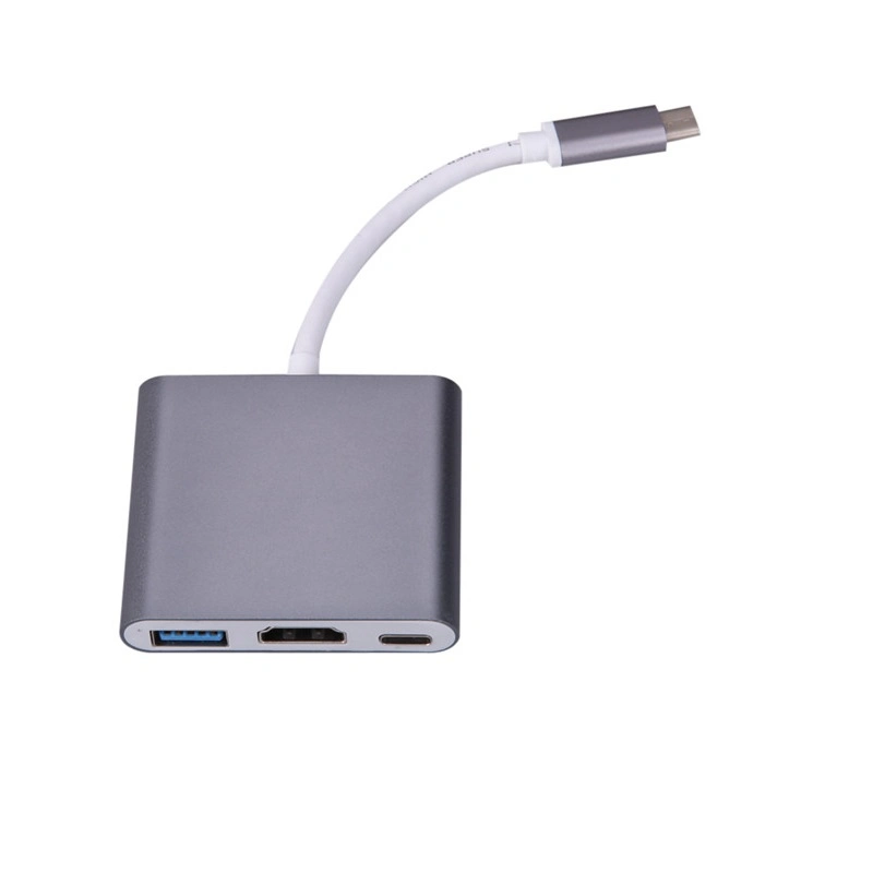 3.1 Type C to 3 Ports USB3.0 Female +1*USB3.1 Type-C Female +Dp Female Hub