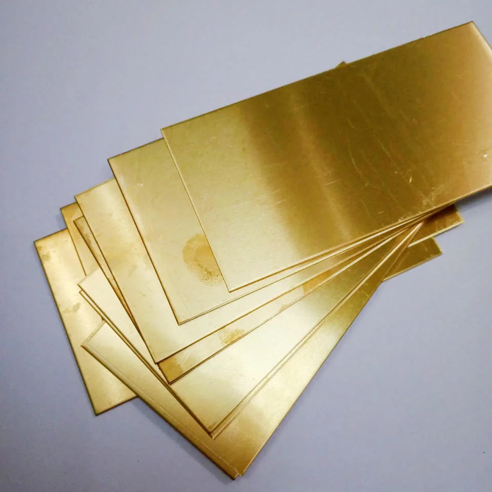 H65 H68 Brass Cooper Sheet Plate Mechanical Part Annealed Brass H63 C95500 C27200 Cuzn37 Ca108