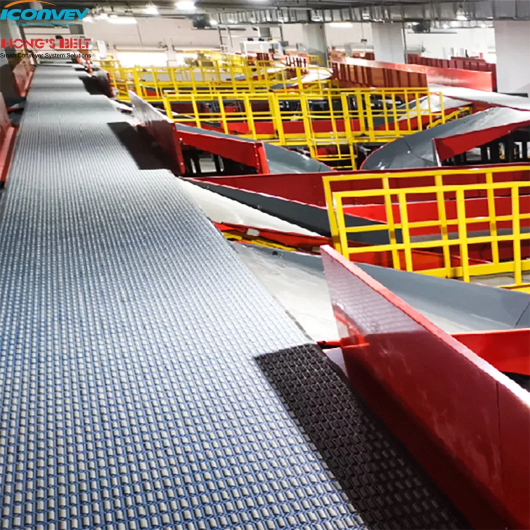 Hongsbelt Modular Plastic Belt Suppliers Conveyor System Manufacturers for Logistics Sorting Industry