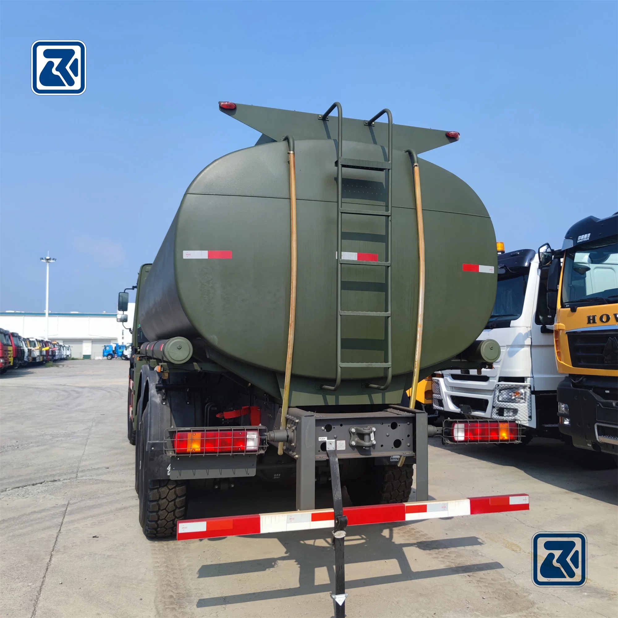 A'asinotruk HOWO Aluminum Alloy 6X4 Fuel Tanker Truck