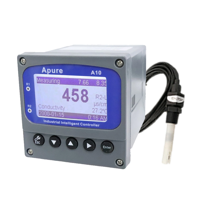 Online pH TDS Ec Controller Digital Conductivity Meter for Water Treatment